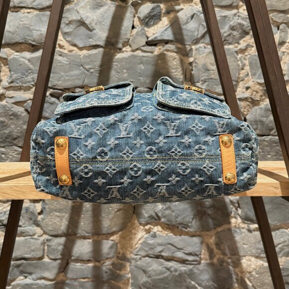 Louis Vuitton Blue Denim Baggy GM Shoulder Bag - Picture 8 of 16